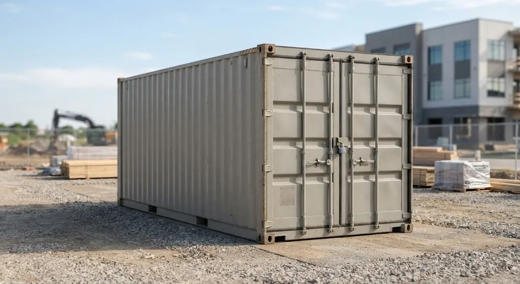 20ft storage container from our Quincy fleet