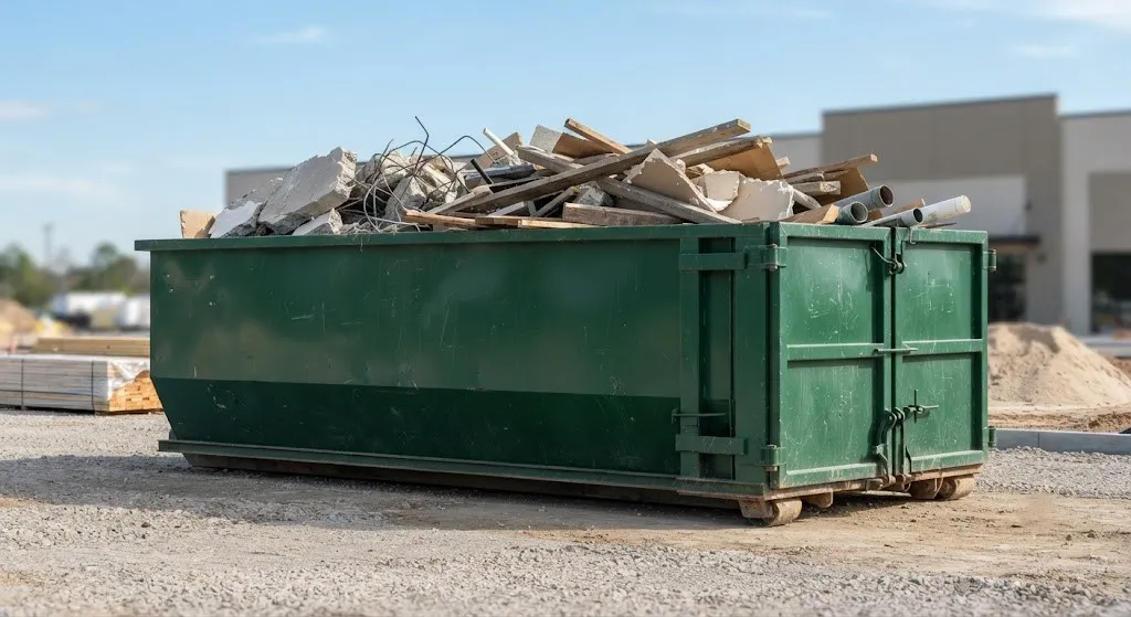 30 yard dumpster rental from our Quincy fleet