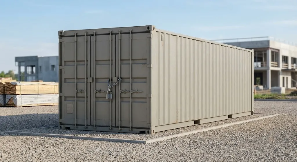 40ft storage container from our Quincy fleet